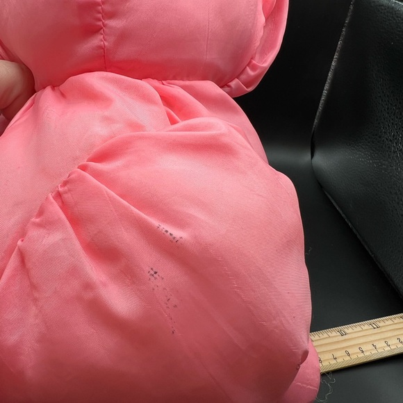 Fisher Price Puffalump Pink Blue Ribbon Pig Prize Winning Vintage 90s Barnyard - Picture 11 of 16